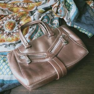 COLE HAAN leather handbag medium sized